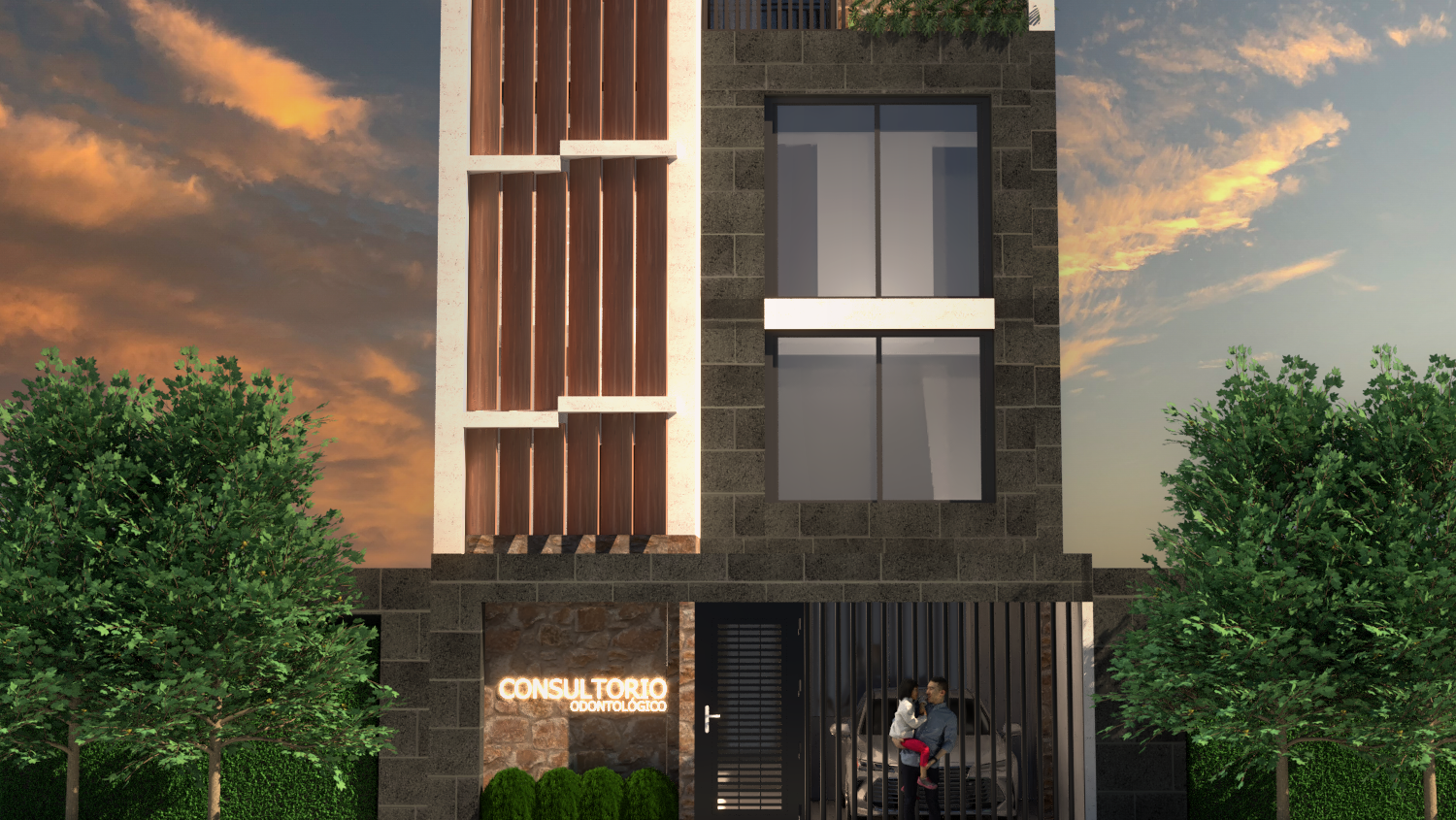 Vivienda Mixta Consultorio Odontológico y Multifamilar